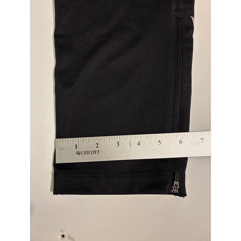 Vuori Mens XL Sunday Performance Track Pants Black Ankle Zip Joggers V454 - Picture 7 of 12
